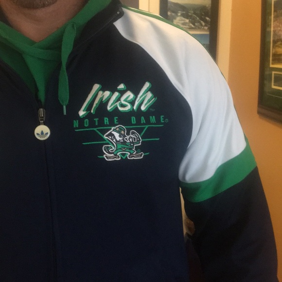 Rare Adidas Jacket — Norte Dame - Picture 4 of 5